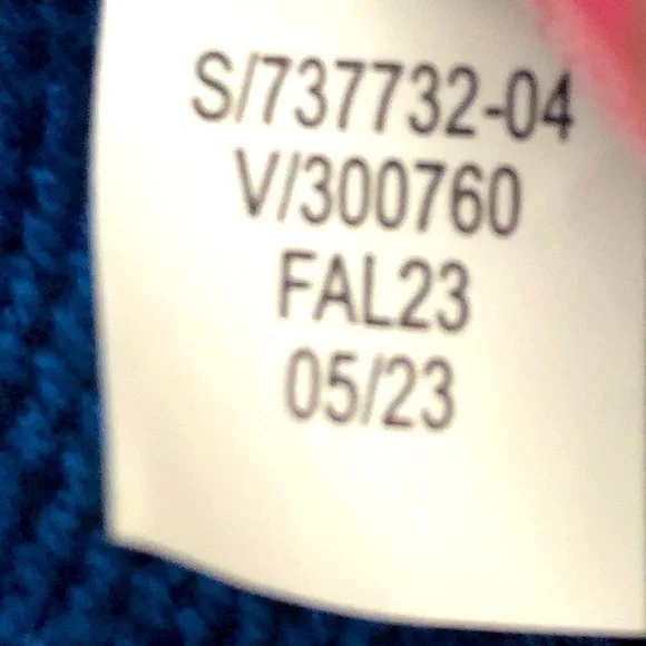 Banana Republic deep blue pullover long sleeve crew neck knit sweater XS - Picture 10 of 11